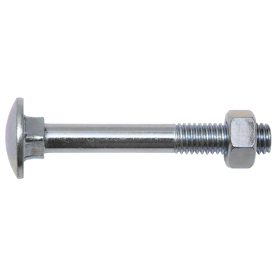 flachrundkopfschr. vz m. mutter 10x60 mm