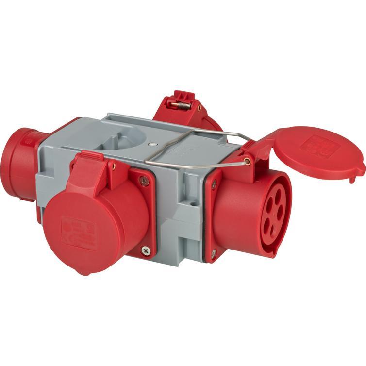 kreuzverteiler cee400v/16a 3fach