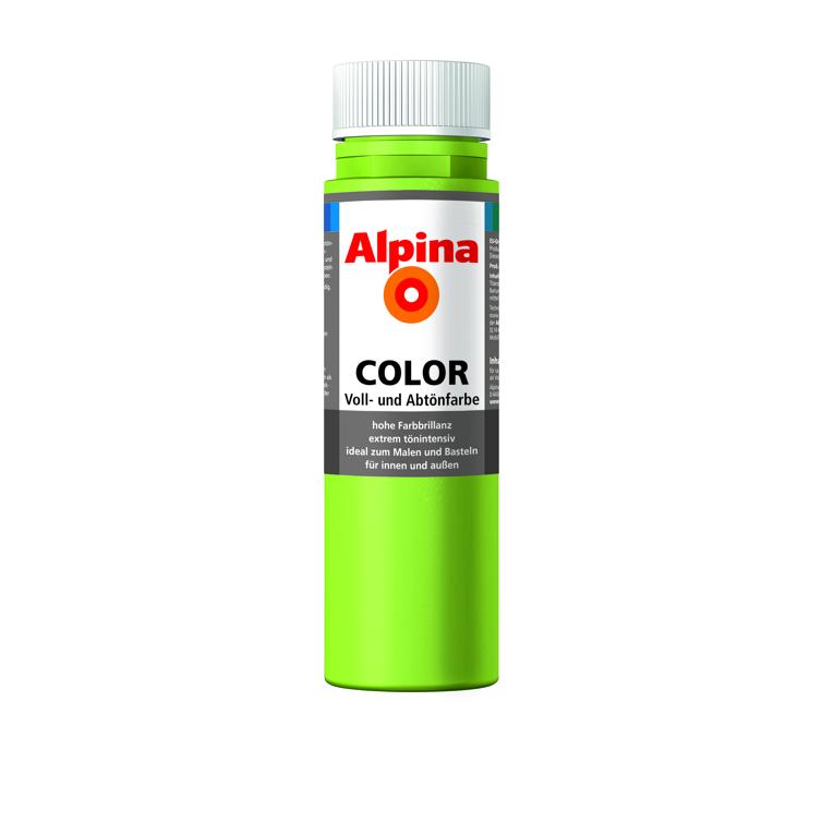 abtönpaste alpina color pow. green 250ml