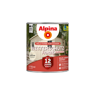 wetterschutzfarbe kreideweiß 750ml