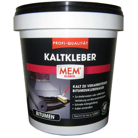 mem bitumen kaltkleber 800g