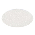 deckenleuchte led 40w weiß sternendekor