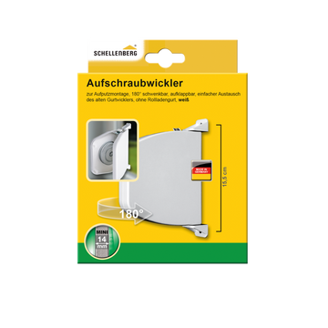 aufschraubwickler aufklappbar mini weiss