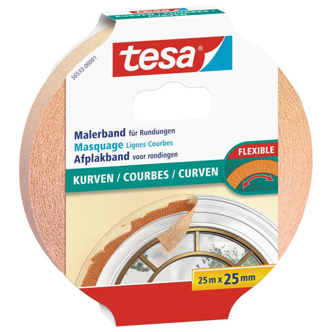 tesa malerband für rundungen 25mx25mm