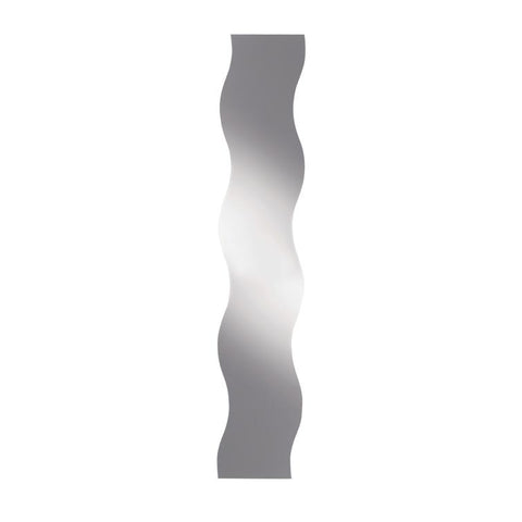 spiegel wave in wellenform, 29x150 cm