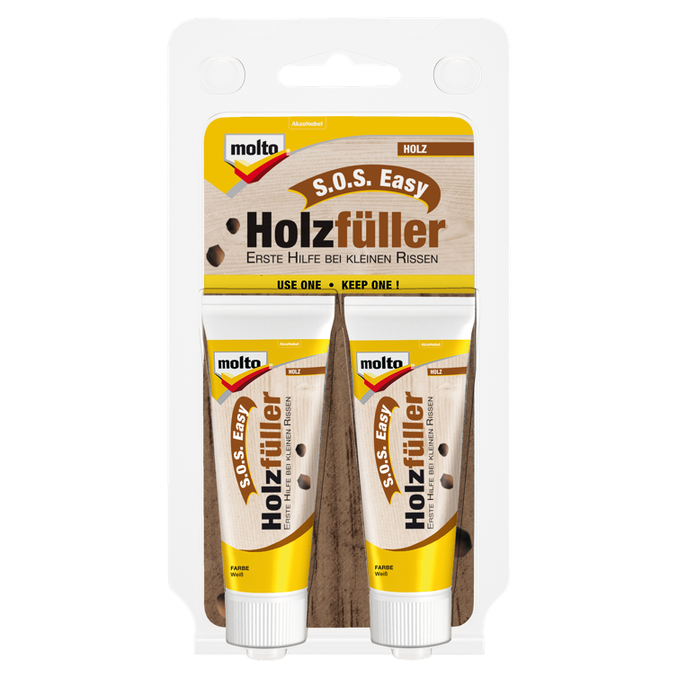 molto s.o.s. easy holzfüller 2x20ml