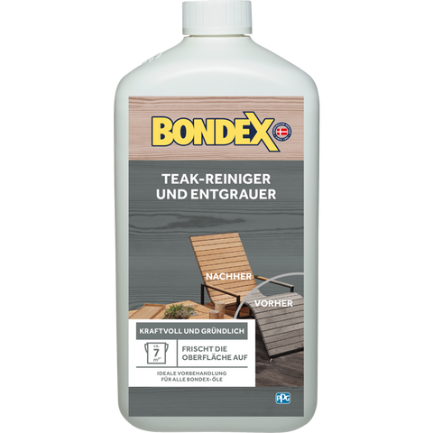 bondex teakmöbel-entgrauer farblos 1l