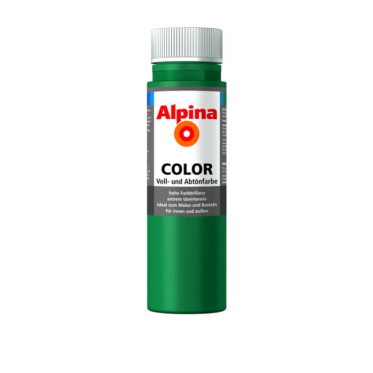 abtönpaste alpina color deep green 250ml