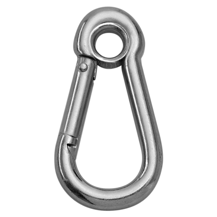 feuerwehrkarabiner mit auge ø6x60 mm