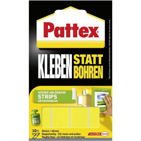 pattex montage klebestrips wiederablösb.