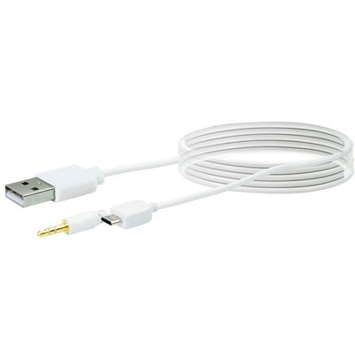 micro usb kabel sync&charge weiß 2m