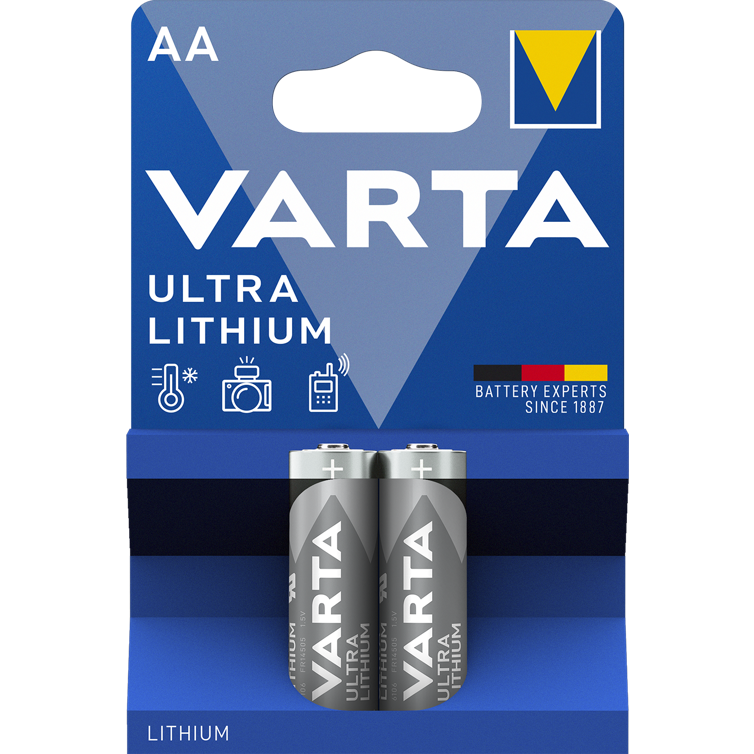 batterie ultra lithium aa 2er