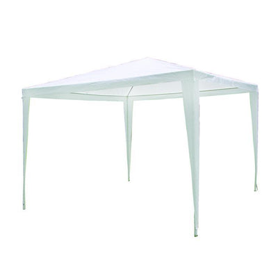 pavillion mit weißem dach 3x3 m