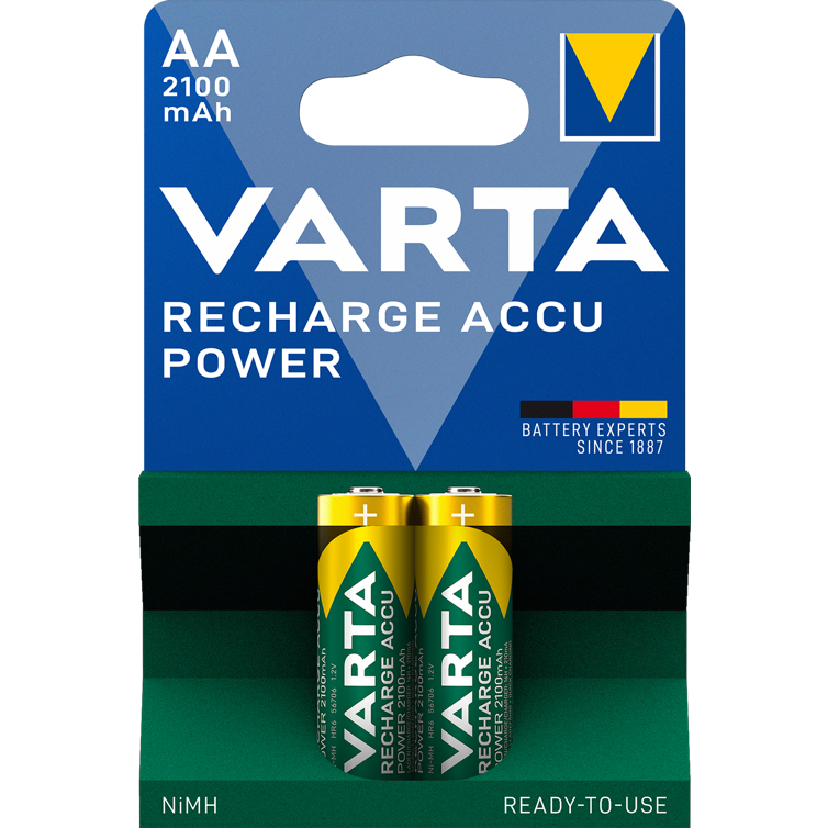 akku power aa 2100mah 2er