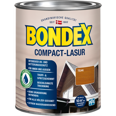 bondex compact lasur teak 0,75l
