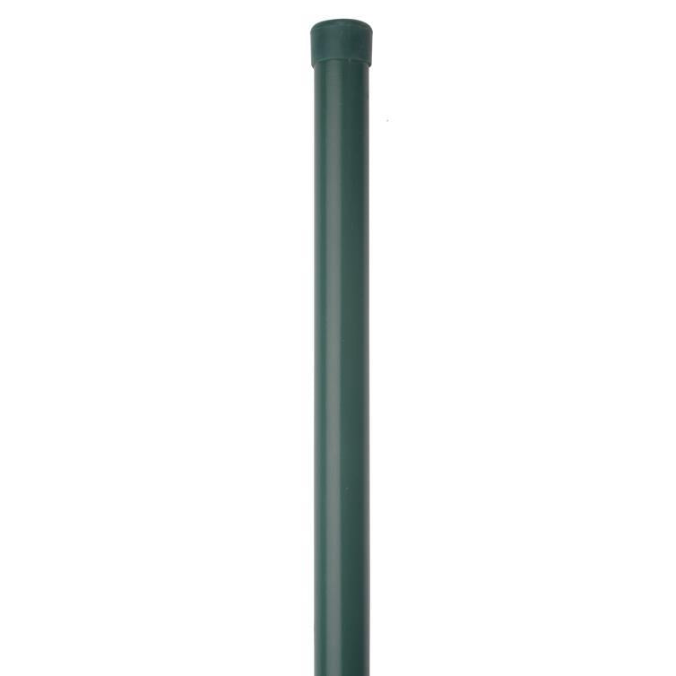 zaunpfosten zinkph. grün ø34x1225 mm