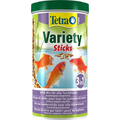 tetra pond variety sticks 1l