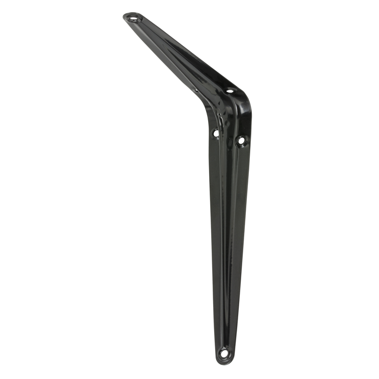 stahlblechkonsole schwarz 150x200x37 mm