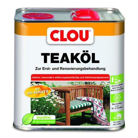 teak-öl 2,5l