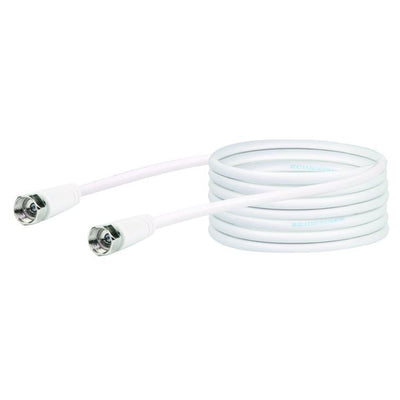 receiver anschlusskabel 75db weiß 15m