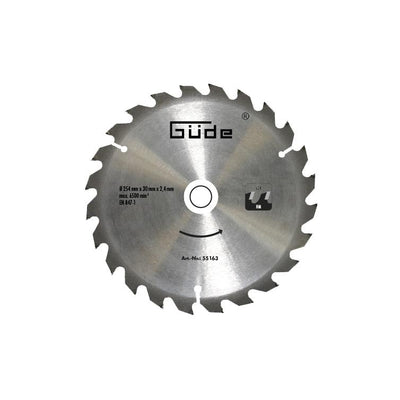sägeblatt ø254x30 mm 24 zähne