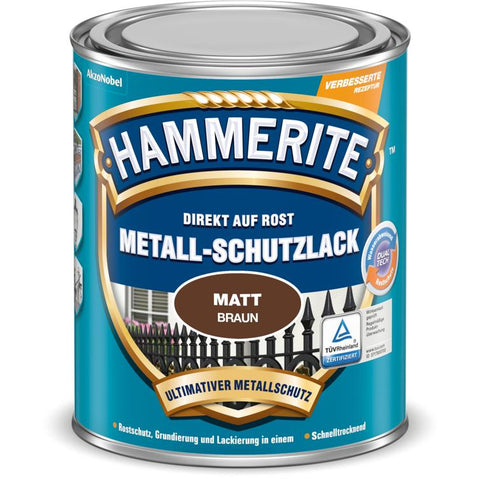 met.schutzlack braun matt 750ml