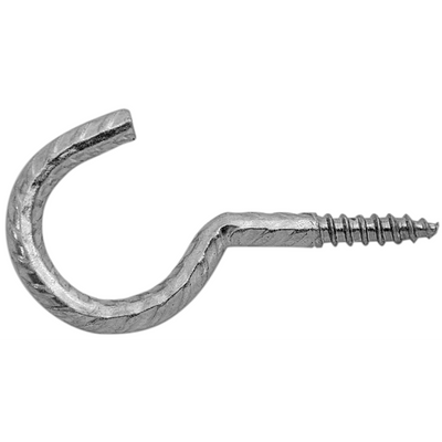 dekor-schraubhaken schwarz ru. ø5,2x60mm