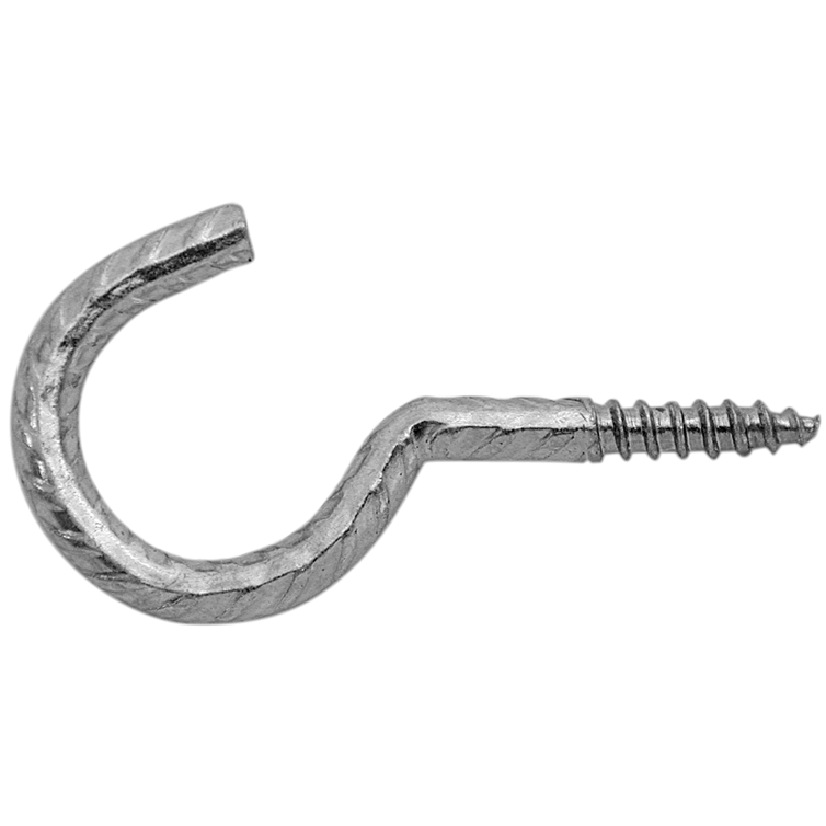 dekor-schraubhaken schwarz ru. ø5,2x60mm