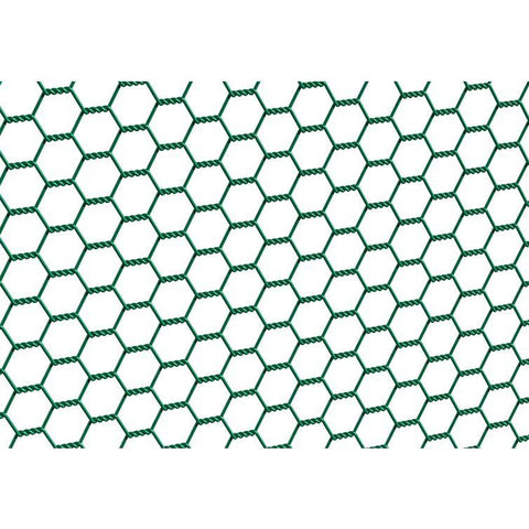 sechseckgeflecht grün,13x13 mm 1,0x10 m