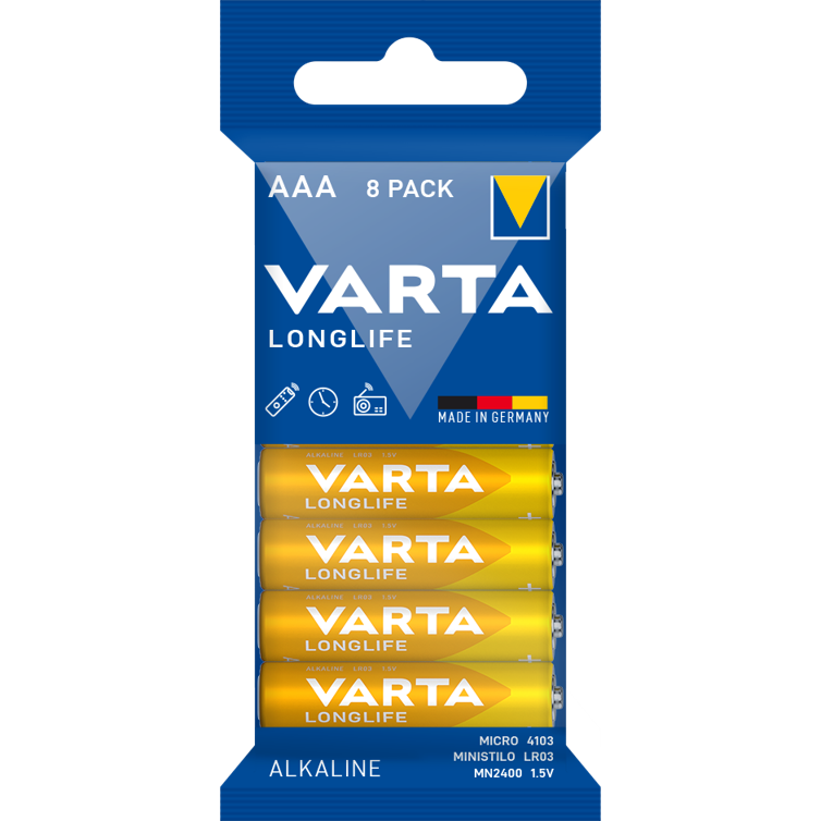 batterie longlife aaa 8er