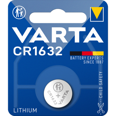 knopfzelle elec. cr1632 3v lithium 1er
