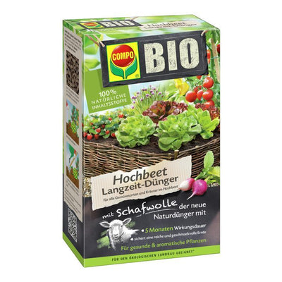 compo bio hochbeet lzd m. schafwol. 750g