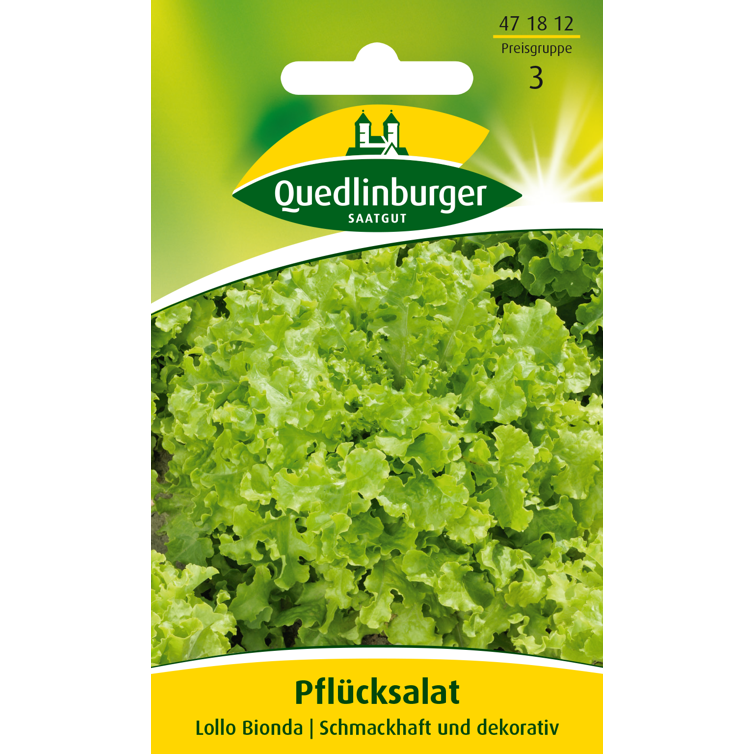 pflücksalat, lollo bionda