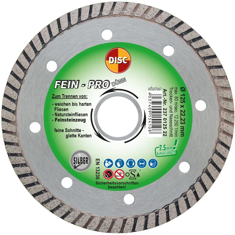 dia-scheibe fein-pro 125 x 22,23 mm