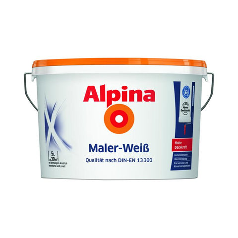 alpina malerweiß 5l