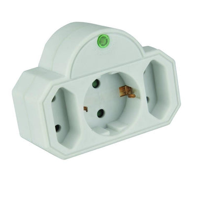 überspannungsfilter 1xschuko 2xeuro
