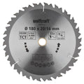 kreissägeblatt hm, 22 zähne ø180mm