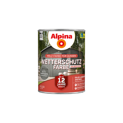 wetterschutzfarbe sturmwolkengrau 2,5l