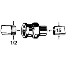 verschraubung 15x1/2