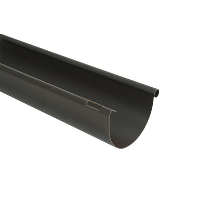 dachrinne halbrund rg 75 braun 2,00 m