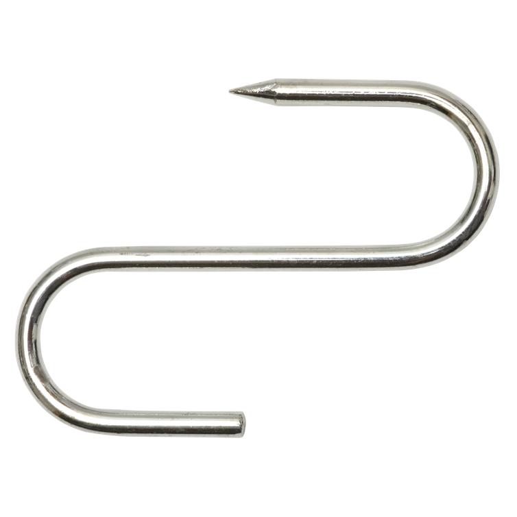 fleischerhaken verzinnt 100 mm (2 stück)