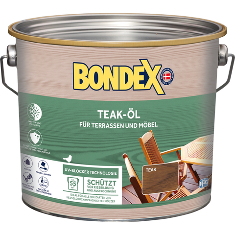 bondex teak öl teak 2,5l