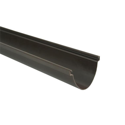 duplex-dachrinne braun 3 m