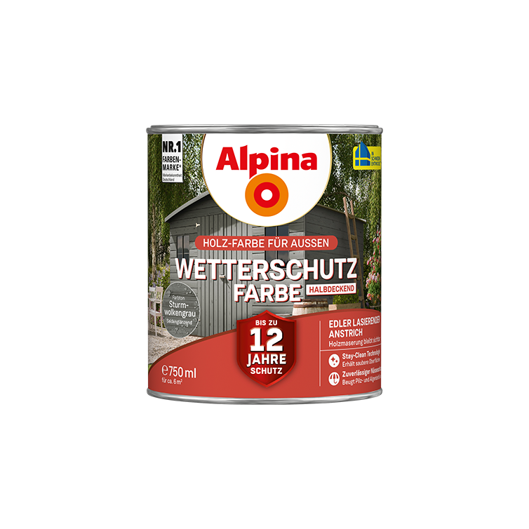 wetterschutzfarbe sturmwolk.gra 750ml