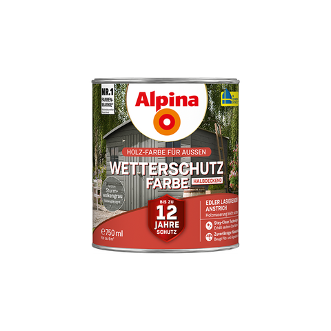 wetterschutzfarbe sturmwolk.gra 750ml