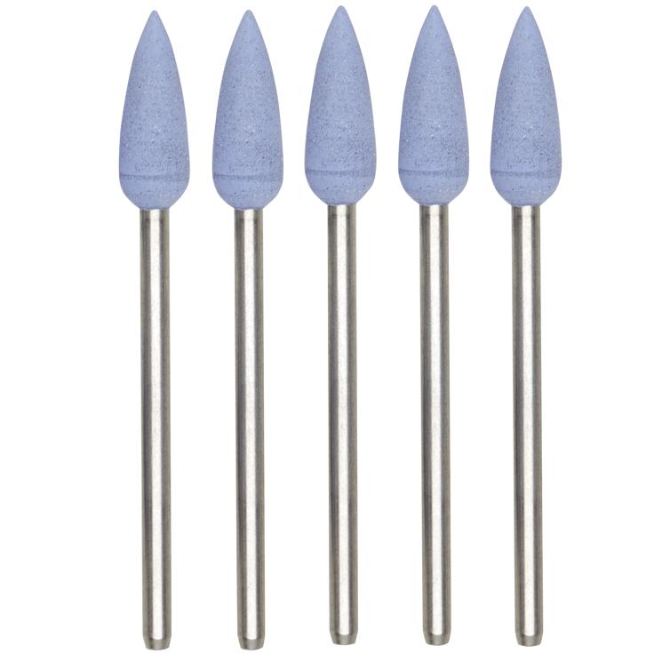silikonpolierer, geschossform, 5 stück