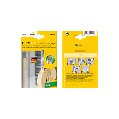 reparaturset gurtfix beige 14 mm/4,3 m