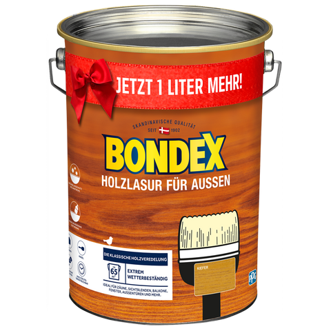 bondex holzlasur außen kiefer 5l