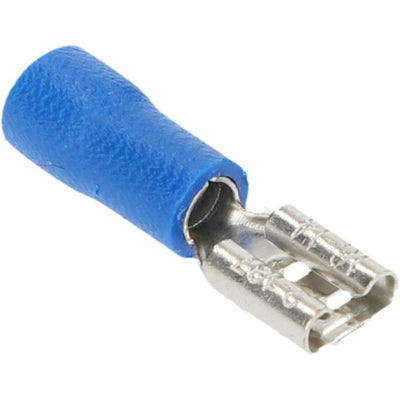 flachsteckhülsen 4,8mm blau, 20 stk.