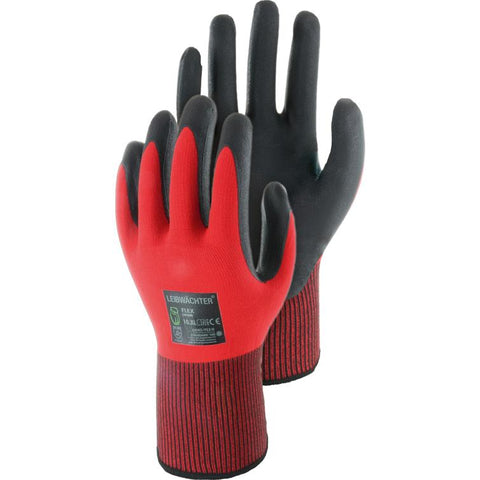 handschuhe leibwächter flex rot gr. 11